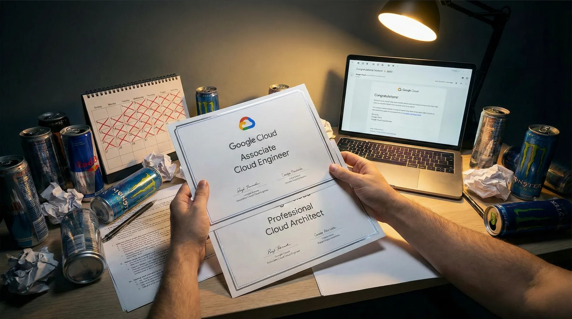 How I Passed Google Cloud ACE and PCA in One Month